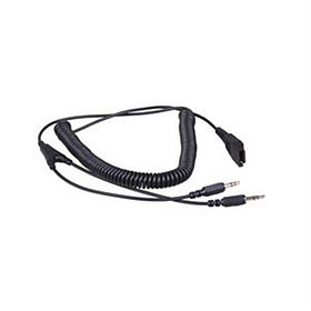 LV-QD-PC 2 x 3.5мм гарнитураға арналған адаптер сымы