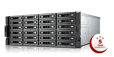 QNAP, TVS-EC2480U-SAS-RP-8GE-R2, NAS, сетевой накопитель, схд, система хранения данных, сервер, алматы, казахс - фото 1 - id-p36796142