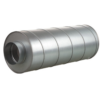 Вентиляционный шумоглушитель серии СР (диаметр от 100-315мм, длиной 600 и 900 мм)