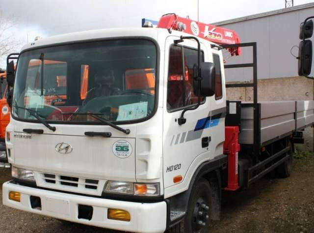 Hyundai HD 120 с КМУ UNIC 504 - фото 1 - id-p36911383