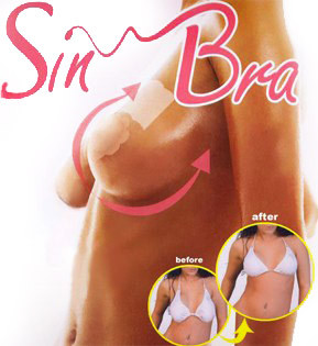 Невидимый бюстгальтер «Sin Bra»