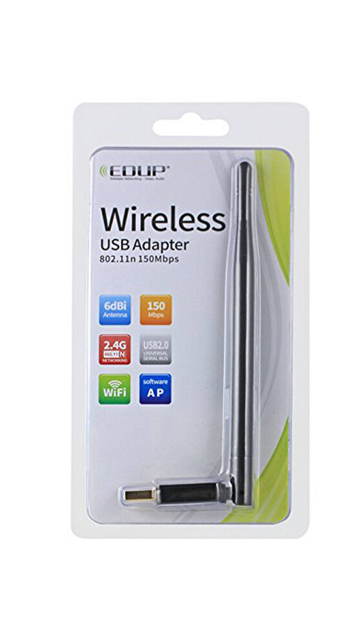 Беспроводной адаптер EDUP EP-MS8551 + антенна 5 Dbi