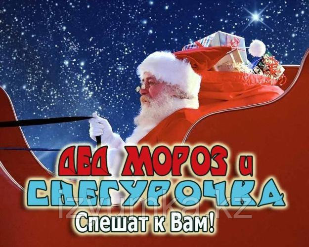Дед Мороз и Снегурочка 20 минутное поздравление 30 и 31 декабря в Павлодаре - фото 1 - id-p36959379