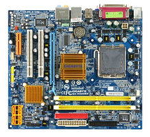 GigaByte GA-946GMX-S2, Intel Core 2 Quad/Core2 Duo 533 МГц - 1066 МГц, 1xLGA775, 2xDDR2 DIMM 400 - 677 МГц