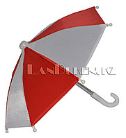 Зонтик для декора полосатый (для праздника)