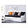 Кушетка БРИМНЭС с 2 матрасами Мосхульт жесткий ИКЕА, IKEA, фото 3