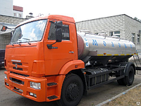 Автоцистерна для перевозки пищевых жидкостей на шасси КАМАЗ 43253