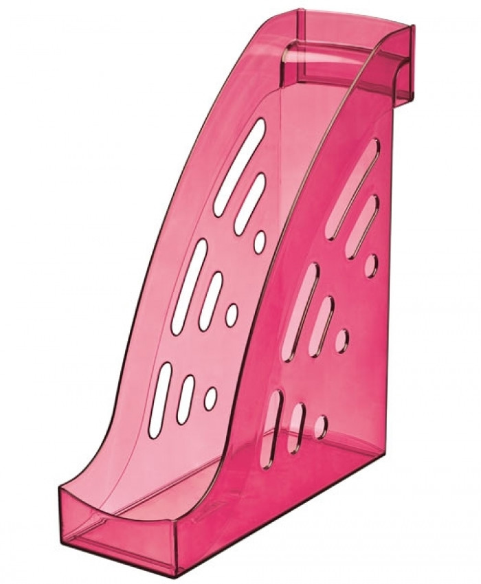 Лоток вертикальный ТОРНАДО розовый CARAMEL, ширина 9.5 см, СТАММ - фото 1 - id-p36998891