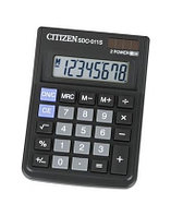 Калькулятор 8-разрядный 120x87x23мм, черный Citizen