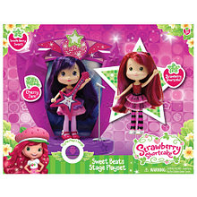 Игровой набор Strawberry Shortcake /Шарлотта Земляничка Две куклы 15 см на сцене