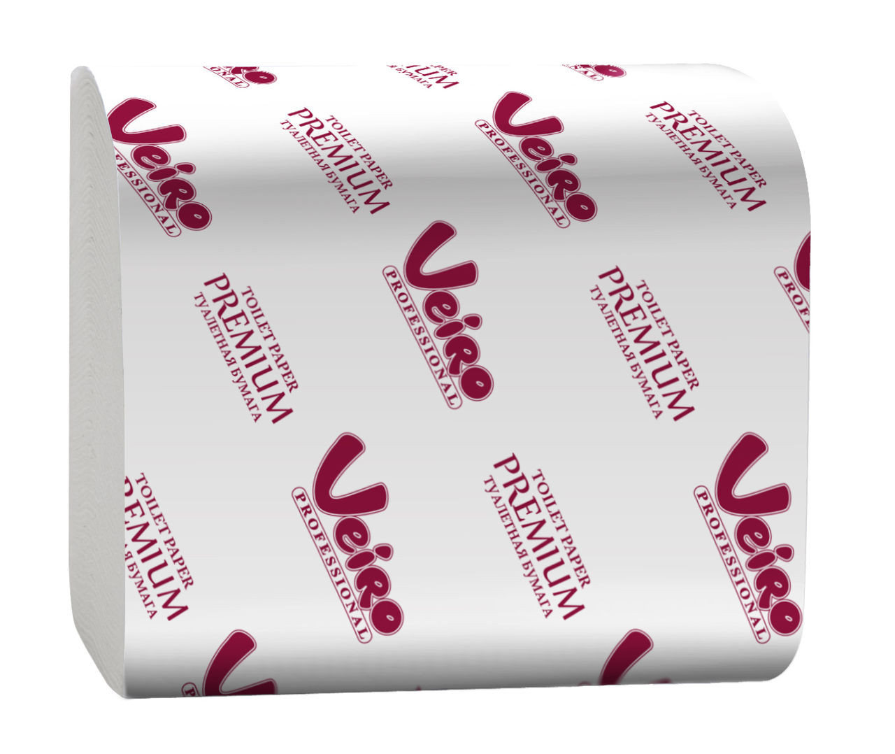 Туалетная бумага V-сложение Veiro Professional Premium 250 метров, Размер листа (Ш*Д):210*108 мм. - фото 1 - id-p37015138