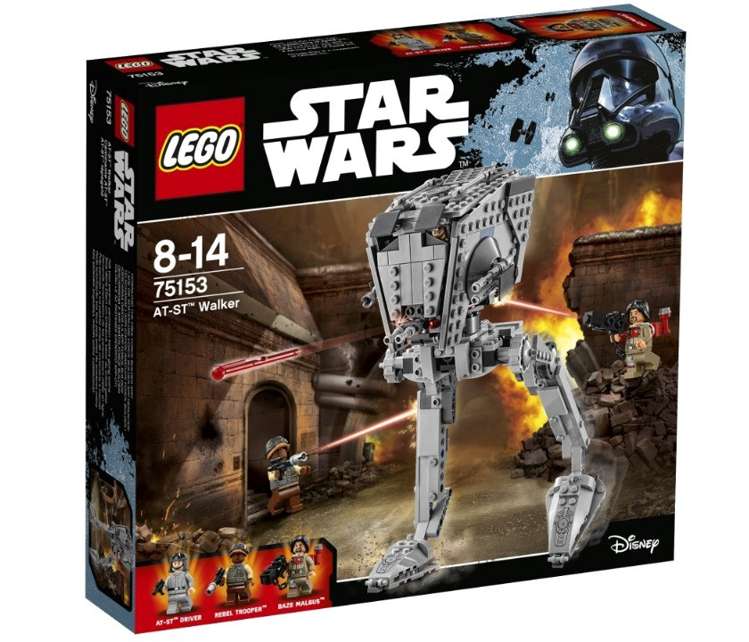 75153 Lego Star Wars Разведывательный транспортный шагоход AT-ST, Лего Звездные войны
