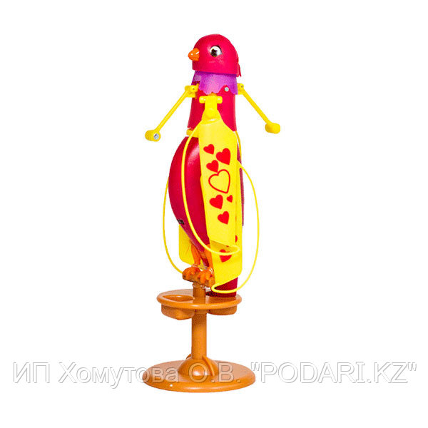 Zippi Pets Интерактивная, летающая птичка (Красная)