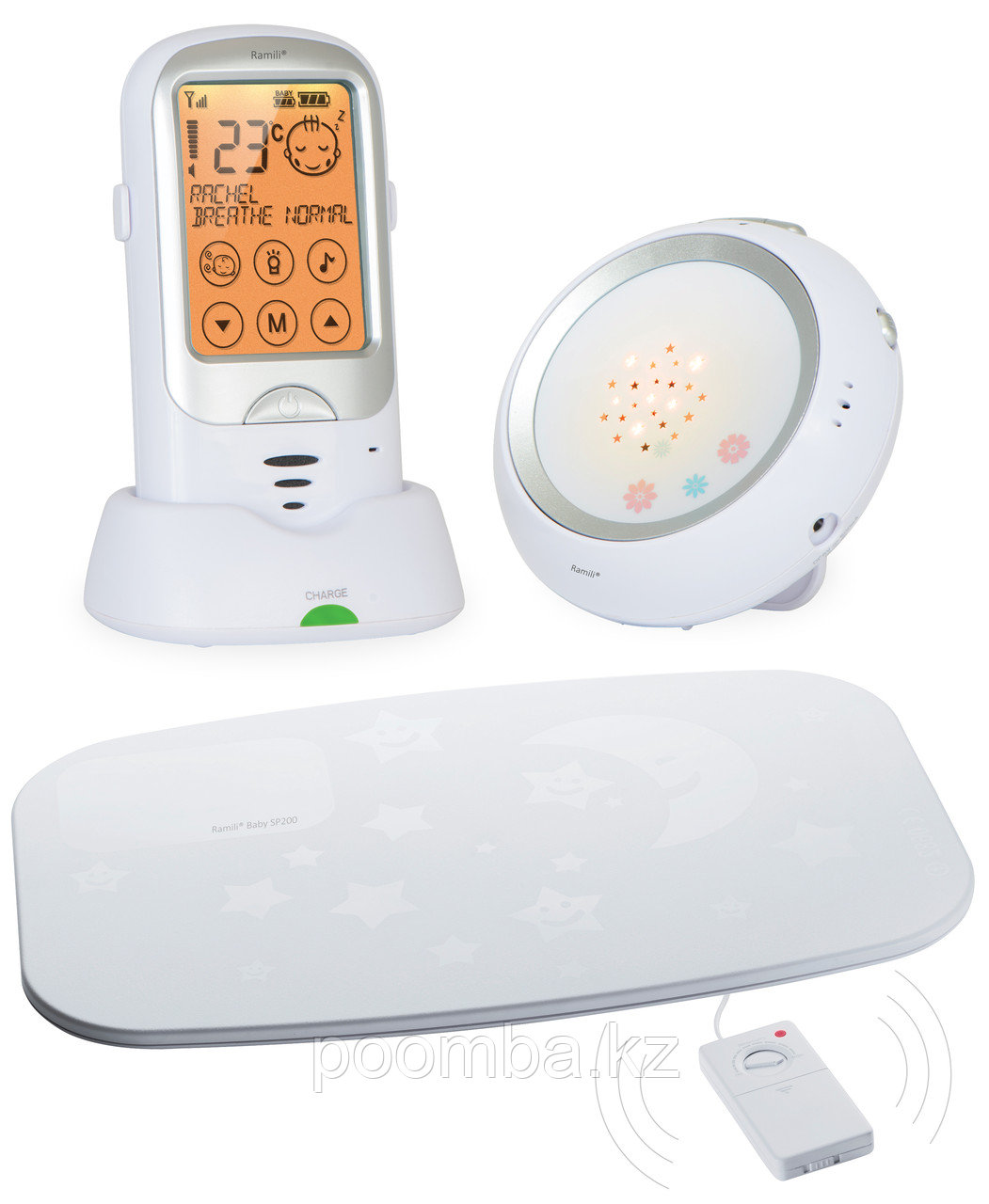 Радионяня с монитором дыхания Ramili Baby