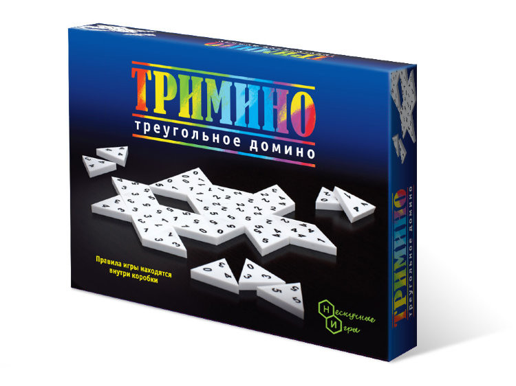 Тримино. Настольная игра. Нескучные игры.