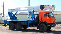 Автогидроподъёмник 36м на шасси КАМАЗ-43118