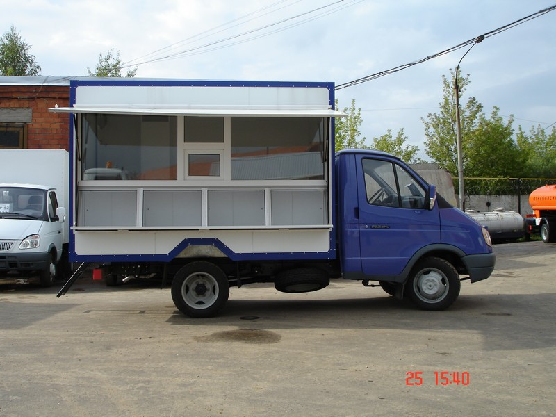 Мобильный магазин на базе ГАЗ-3302 (Автолавка) - фото 1 - id-p37065210