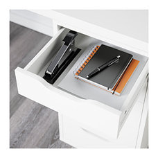 Стол письменный ЛАГКАПТЕН /АЛЕКС 120х60 белый ИКЕА, IKEA, фото 4
