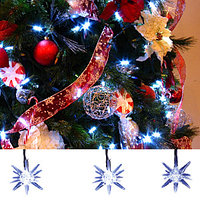 Гирлянда светодиод. Звезды голуб. 3,8м 20диодов 462-19