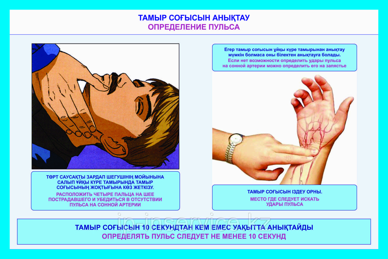 Плакаты Оказание первой медицинской помощи - фото 3 - id-p37219400