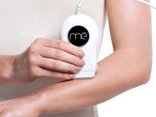 С помощью элос-эпилятора "ILuminage Me Touch Tanda Me Touch" удобно удалять нежелательные волосы на руках