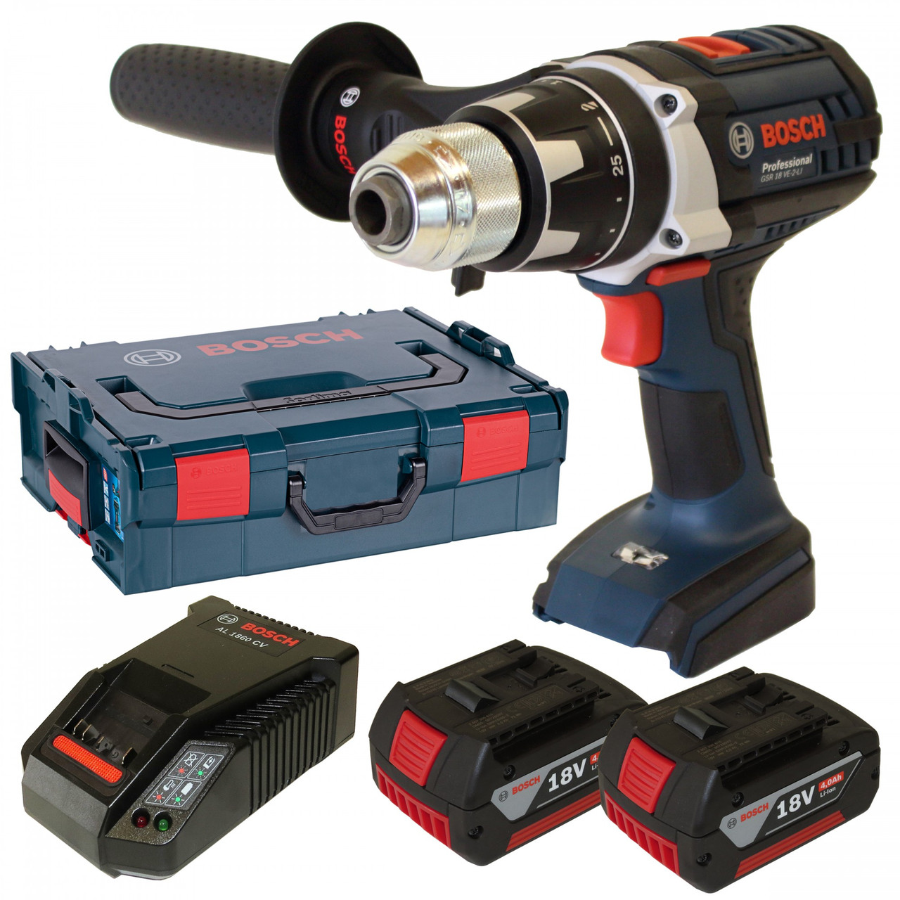 Шуруповерт BOSCH GSR 18 VE-2-LI
06019D9100