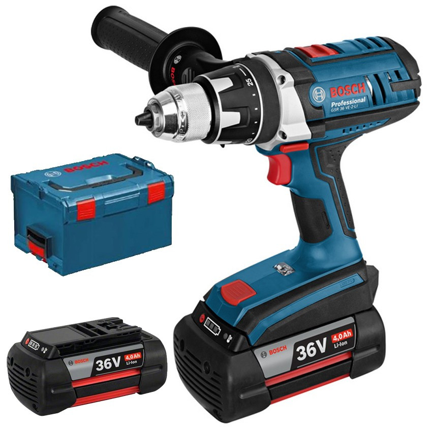 Шуруповерт ударный BOSCH GSB 36 VE-2-LI
06019C1100