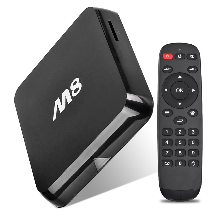 Мини-приставка "TV-Box 4K Ultra HD android 4.4,Quad-Core Cortex A9r4 Processor Up to 2GHz,DDR3 2GB, M:M8" - фото 1 - id-p37220386