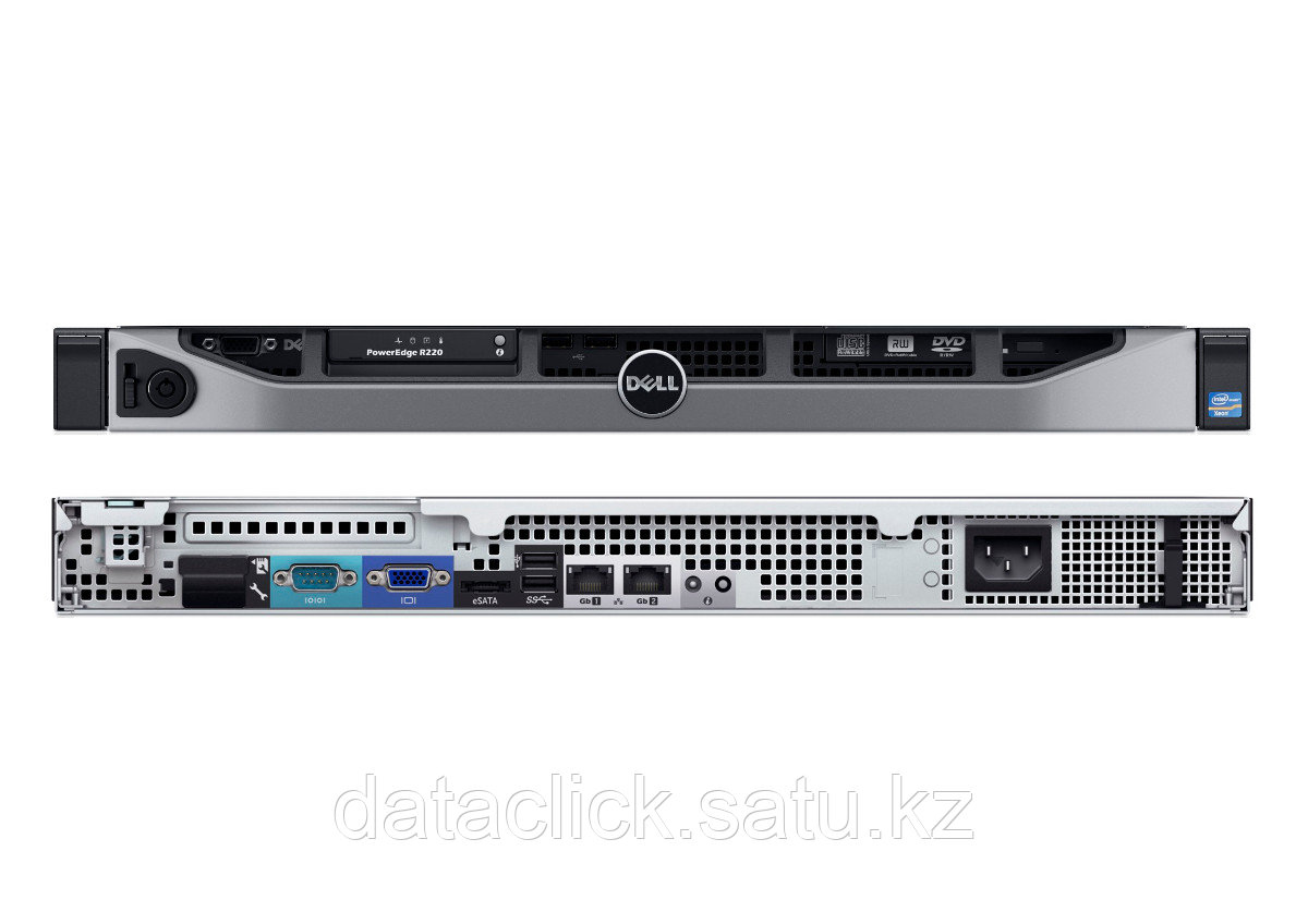Сервер Dell R330-V2, 4B Cabled  1 U/1 x Intel  Xeon E3  1220v5 210-AFEV_01