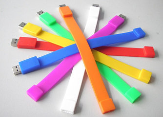 USB Флешка браслет 2, 4, 8, 16, 32, 64 гб. Доставка по РК.