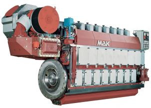 Судовой двигатель MAK M281-332C, M451-453, M551-552, M601C