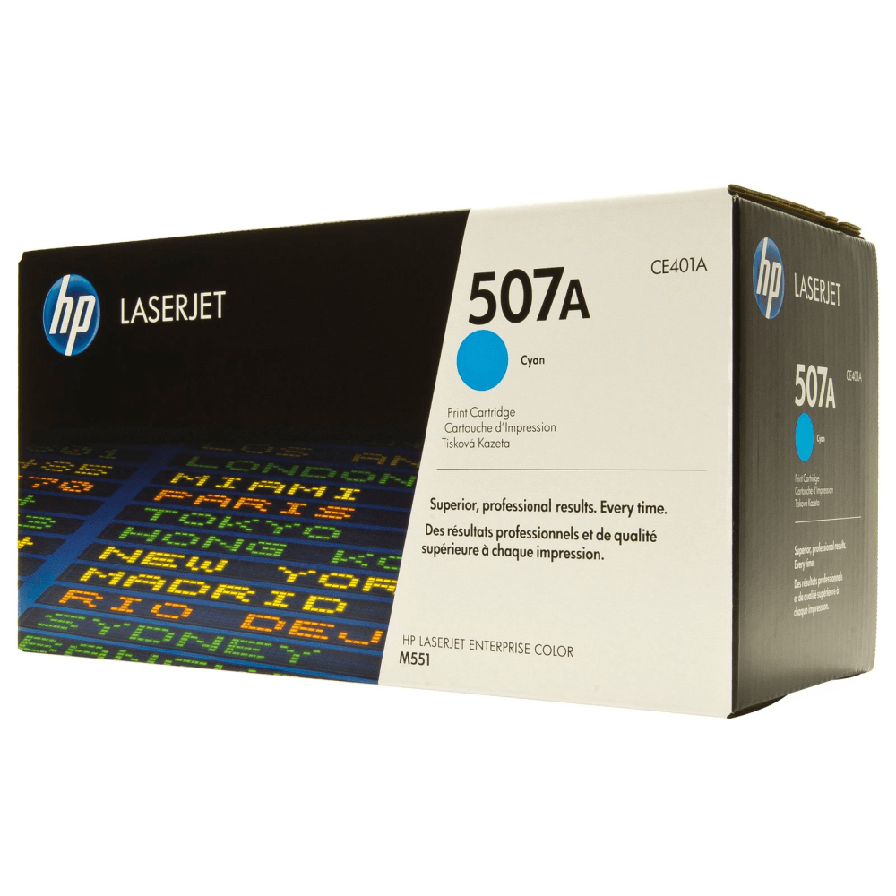 Картридж 507A Cyan HP Cartridge for Color LaserJet 6000 стр - фото 1 - id-p37243343