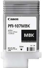 Картридж PFI 107 Matte Black (130 ml) Canon