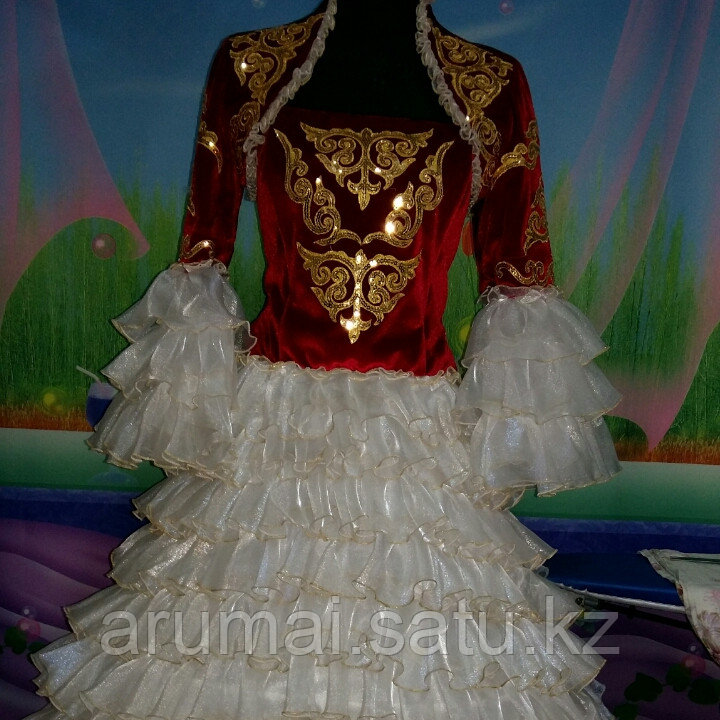 Казахское национальное платье - фото 2 - id-p37245489
