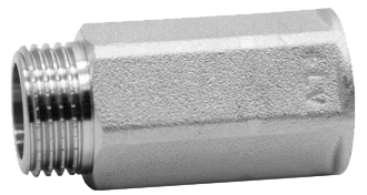 Удлинитель 1/2"x25  (внутренняя-наружная резьба) HLV-110197.N.04
