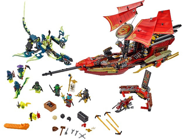 70738 Lego Ninjago Корабль «Дар судьбы». Решающая битва, Лего Ниндзяго - фото 2 - id-p12625689