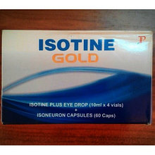 Айсотин Голд, Isotine Gold, капли и таблетки для глаз