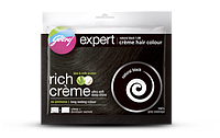 Қына негізіндегі шашқа арналған бояу-крем Godrej Expert Rich Crème, табиғи қара (natural black)