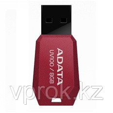 USB-флеш-накопитель "A-DATA  USB Dash Drive 2.0       8GB  Slim Bevelled  M:UV100 Red"