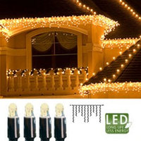 Гирлянда теплобел доп Дождь 2х1м 100диодов LED 466-36