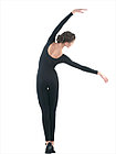 Комбинезон для гимнастики лосины длинный рукав, фото 2
