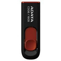 USB-флеш-накопитель "A-DATA  USB Flash Drive 2.0      16GB Compact  M:C008 Black &Red"