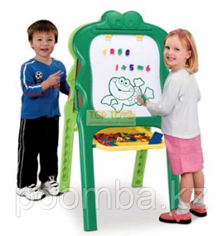 Двухсторонний напольный мольберт "Лягушонок"Crayola