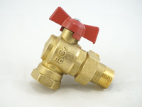 Кран шаровой DN 15 угловой со сгоном