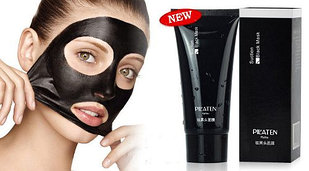 Крем маска черные точки для лица Pilaten Suction Black Mask 