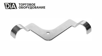 Полкодержатель d25 ДСП угловой