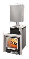 Банная печь бани и сауны  Сибирь 20 ЛРК (с регистром)Панорама