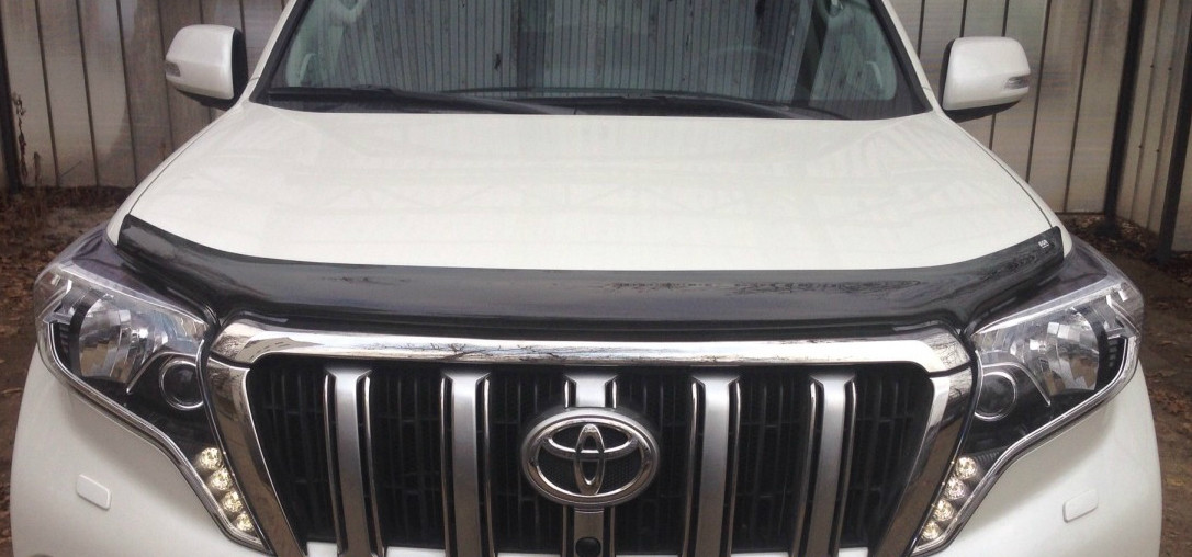 Мухобойка (дефлектор капота) EGR Toyota Land Cruiser Prado 155 2013-2015 - фото 1 - id-p28786186