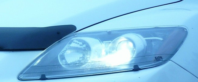 Защита фар EGR Mazda CX7 2006+ прозрачная - фото 1 - id-p36190614