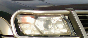 Защита фар EGR Nissan Patrol (Y61) 1998-2001 прозрачная